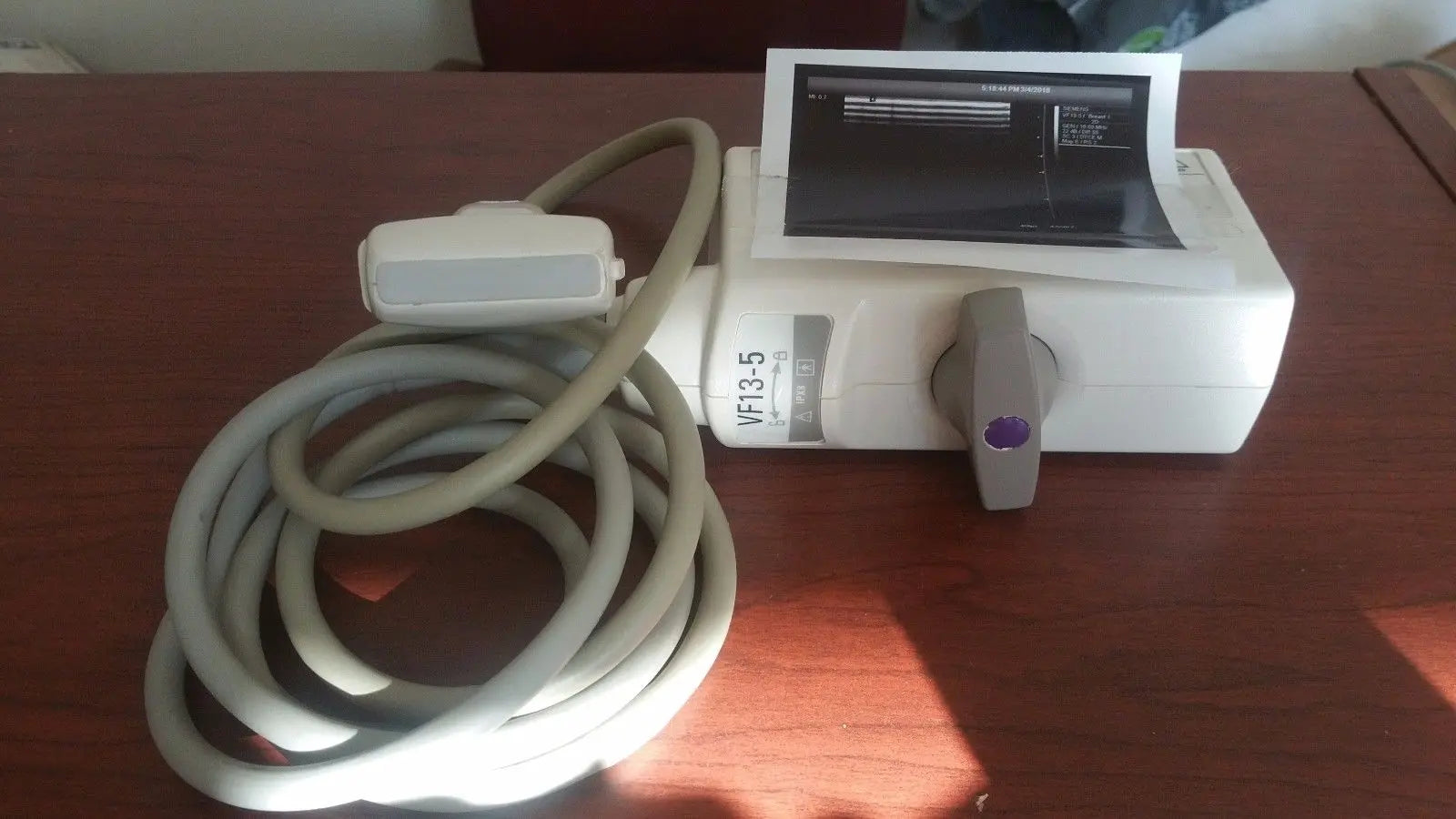 Siemens VF13-5Linear Ultrasound Transducer Probe. DIAGNOSTIC ULTRASOUND MACHINES FOR SALE