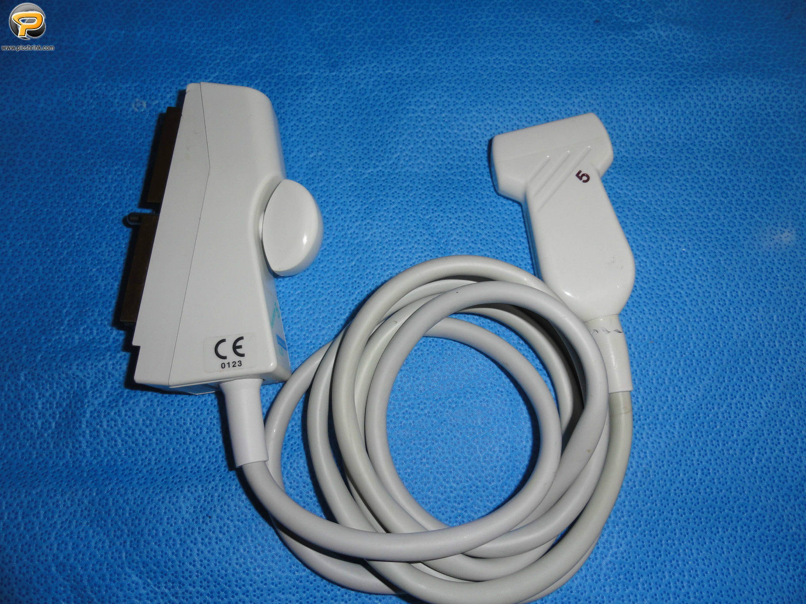 Acuson 5 Needle Guide L 5 P/N 45443 Ultrasound Probe for 128XP-10 & Aspen (3473) DIAGNOSTIC ULTRASOUND MACHINES FOR SALE