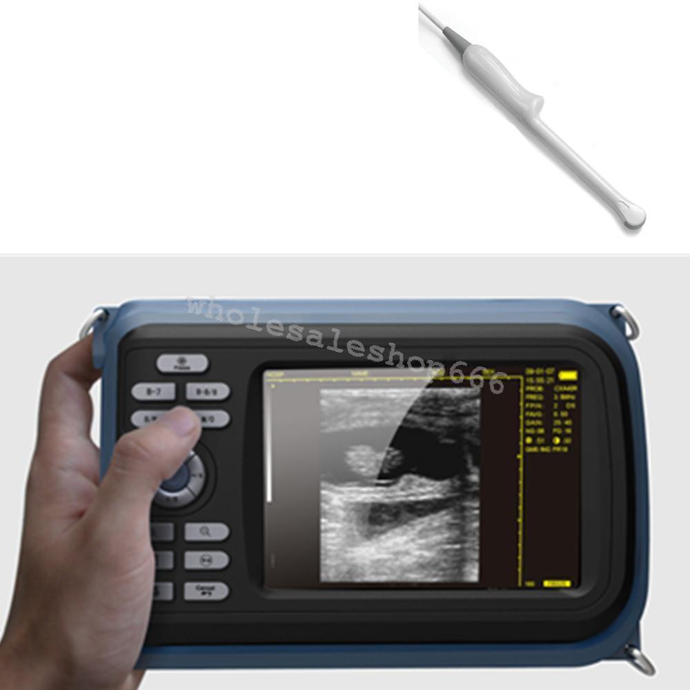 Portable Handheld Full Digital Ultrasound Scanner Machine+Transvaginal Probe NEW DIAGNOSTIC ULTRASOUND MACHINES FOR SALE