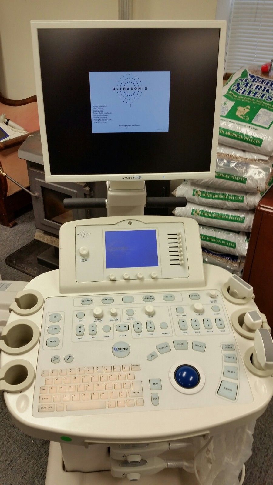 Ultrasonix Sonix CEP Ultrasound System for Emergency Medicine +PA4-2 L9-4 Probes DIAGNOSTIC ULTRASOUND MACHINES FOR SALE