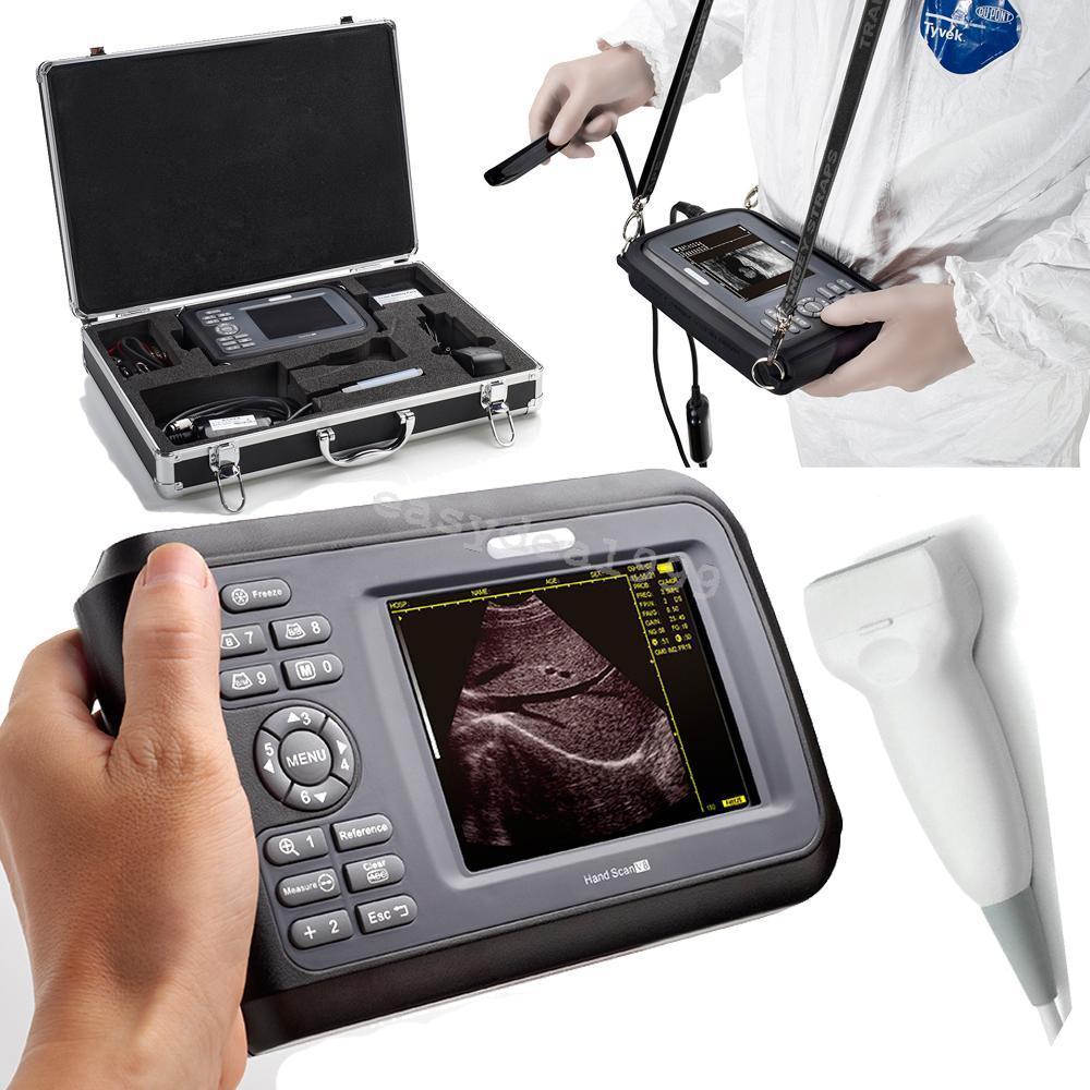 5.5Inch Handheld Full Digital Ultrasound Scanner linear Probe Recharge Battery DIAGNOSTIC ULTRASOUND MACHINES FOR SALE