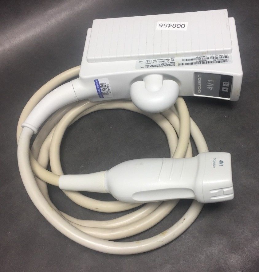 Siemens Acuson 4V1 Ultrasound Transducer Probe for Sequoia DIAGNOSTIC ULTRASOUND MACHINES FOR SALE