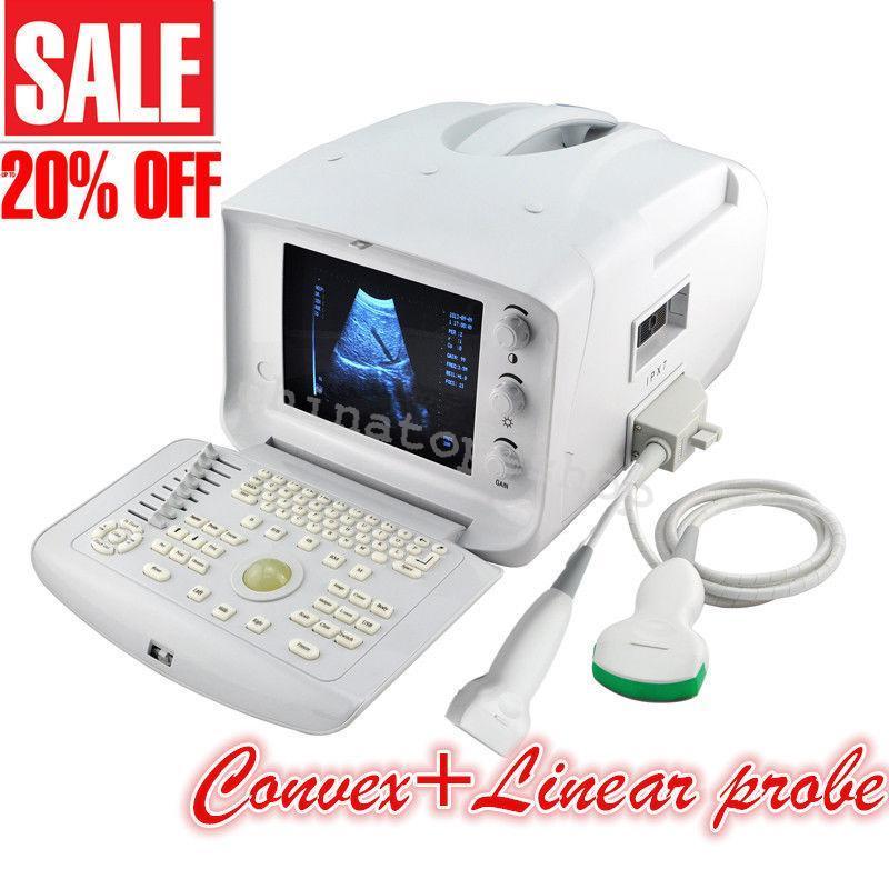 New 3D Digital Portable Ultrasound Scanner machine & Convex & Linear 2 Probe A+ 190891667847 DIAGNOSTIC ULTRASOUND MACHINES FOR SALE