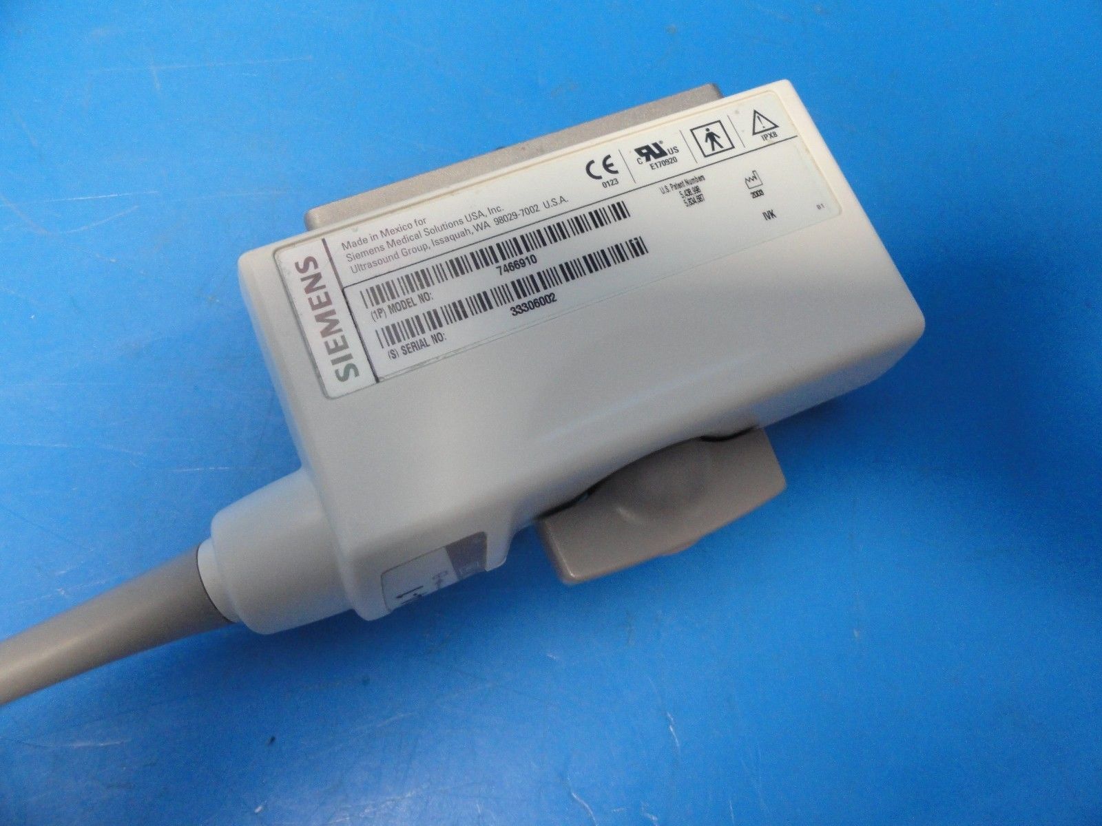 Siemens Acuson Antares PH4-1 P/N 7466910 Phased Array Ultrasound Transducer 8710 DIAGNOSTIC ULTRASOUND MACHINES FOR SALE