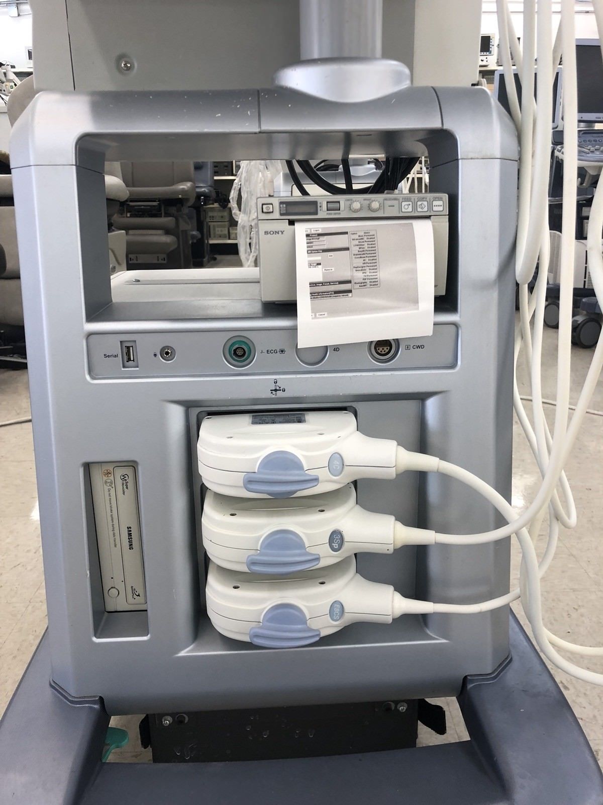 GE Logiq P6 Ultrasound - with Printer - Refurbished DIAGNOSTIC ULTRASOUND MACHINES FOR SALE