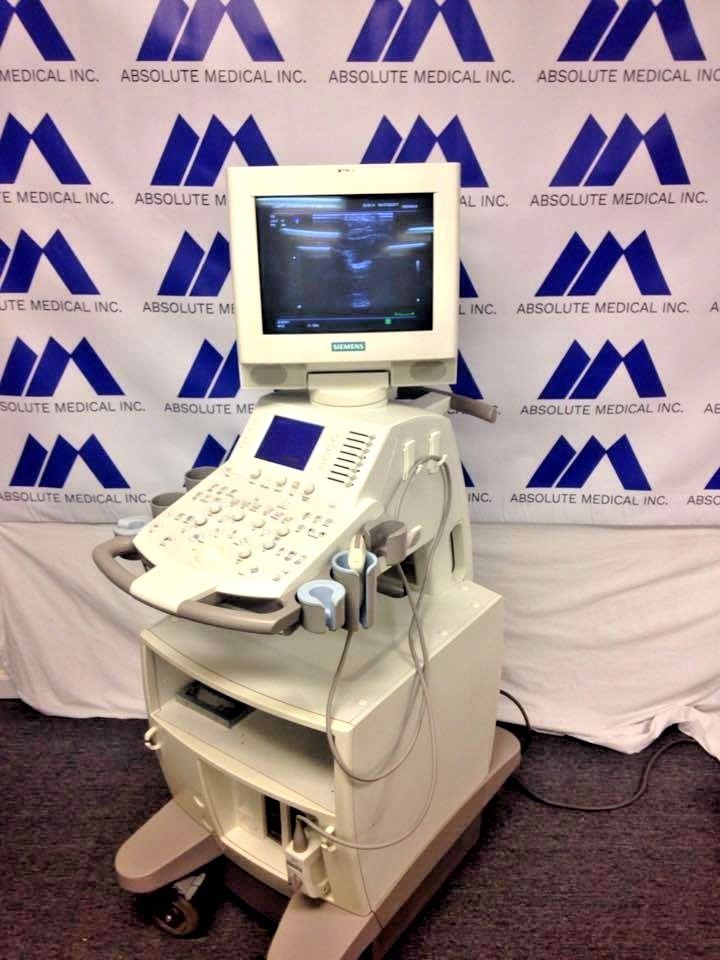 Siemens SonoLine G5 Ultra Sound Machine. L10-5 probe.BIOMED certified & Warranty DIAGNOSTIC ULTRASOUND MACHINES FOR SALE