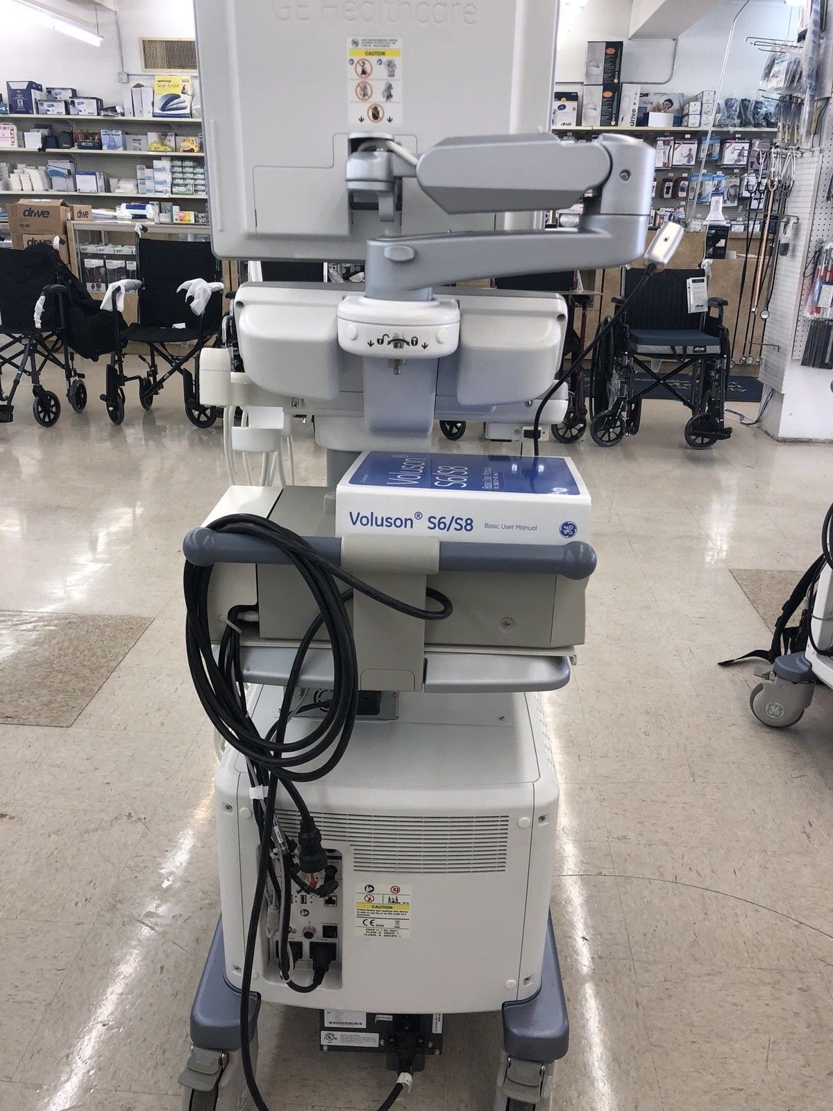 GE Logiq P6 Ultrasound - with Printer - Refurbished DIAGNOSTIC ULTRASOUND MACHINES FOR SALE