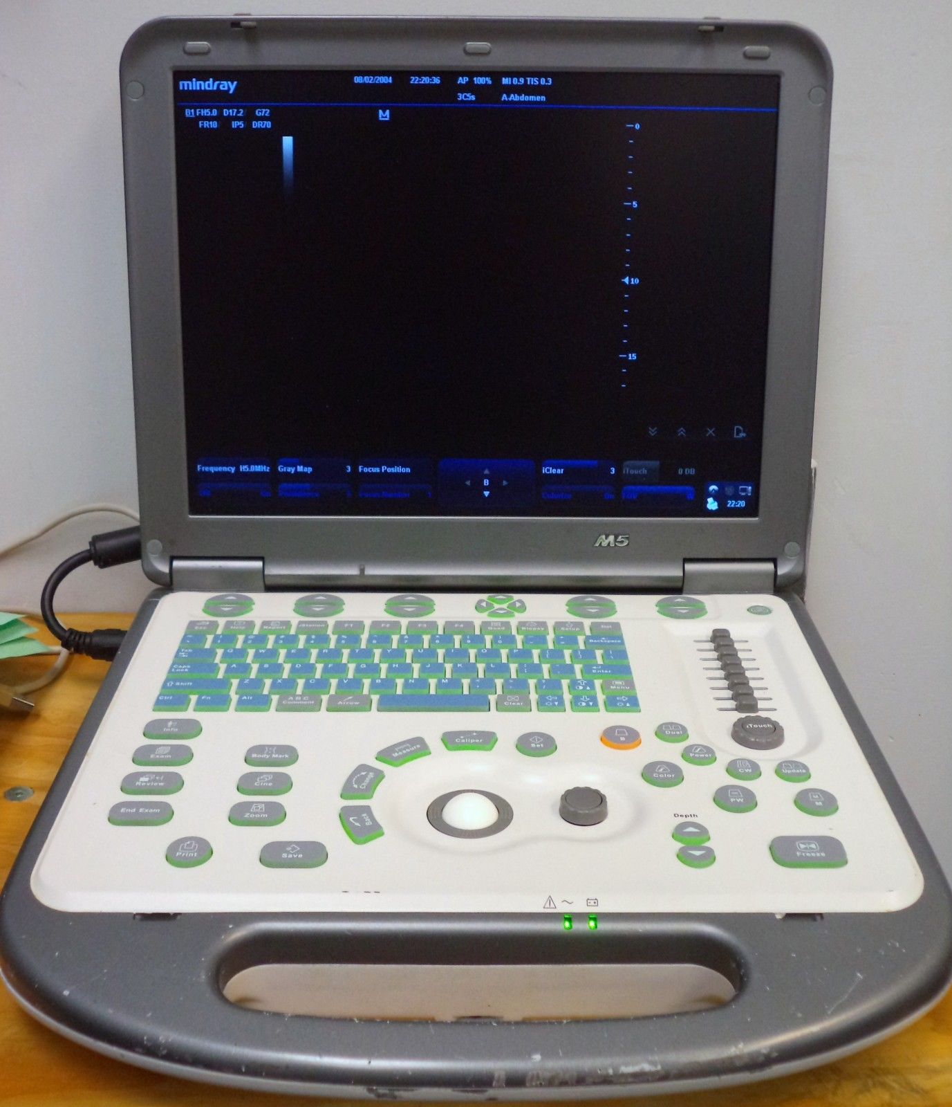 Mindray M5 Portable Ultrasound Unit w/ Latest SW Revison (6.05.00) DIAGNOSTIC ULTRASOUND MACHINES FOR SALE