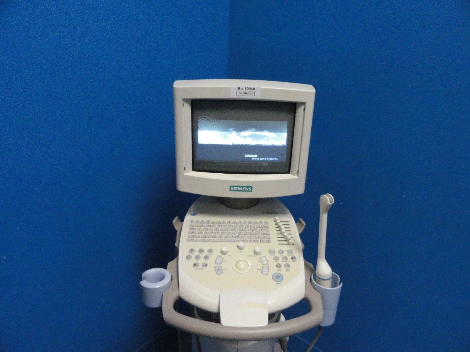 2004 Siemens Sonoline G20 Ultrasound W/ EV9-4 Endocavity Transducer (10968) DIAGNOSTIC ULTRASOUND MACHINES FOR SALE