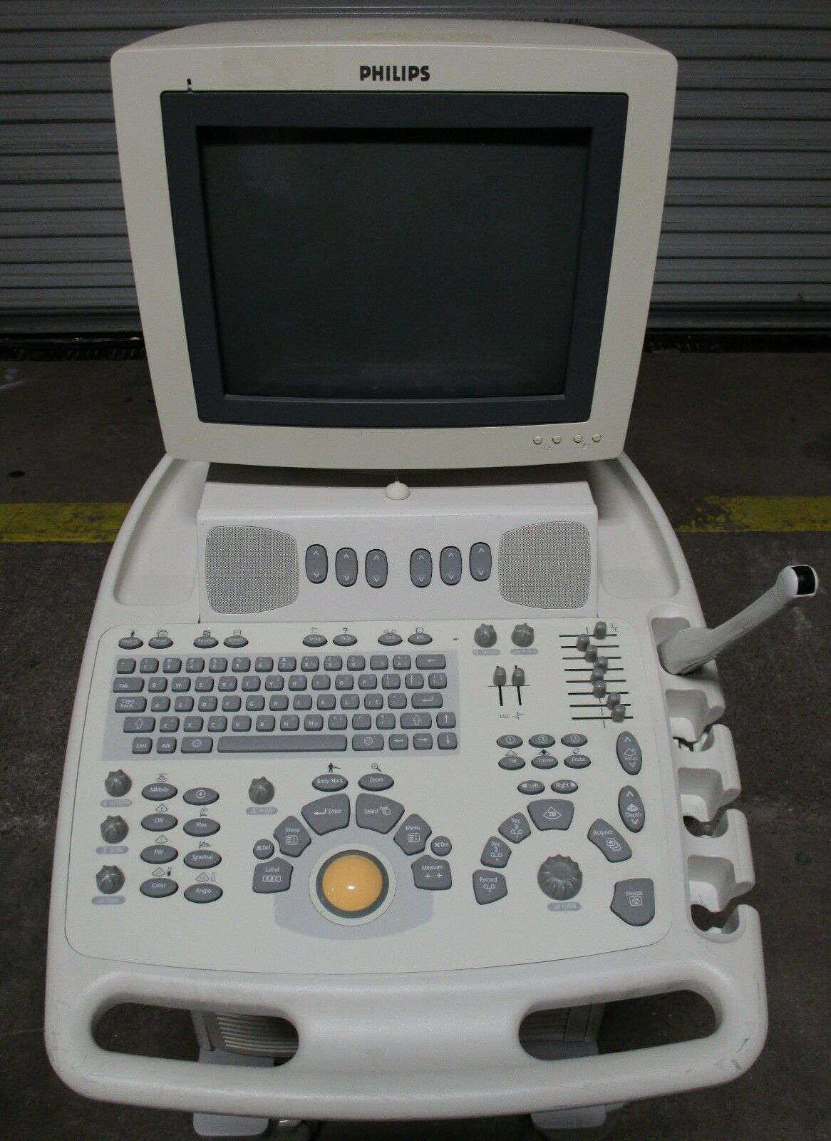 Philips Envisor M2540A Ultrasound System w/ E6509 Probe DIAGNOSTIC ULTRASOUND MACHINES FOR SALE