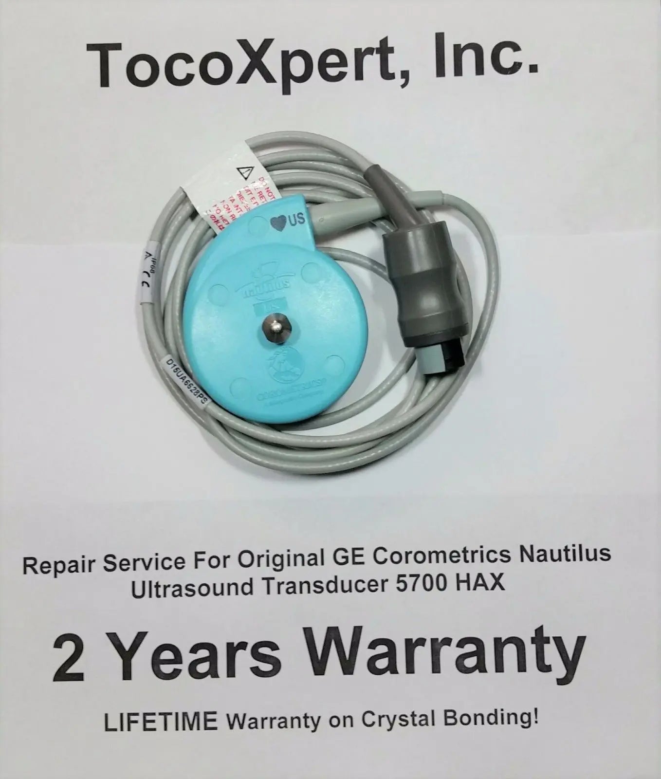 Corometrics Nautilus Ultrasound Transducer 5700HAX $79 - 2 Year Warranty DIAGNOSTIC ULTRASOUND MACHINES FOR SALE