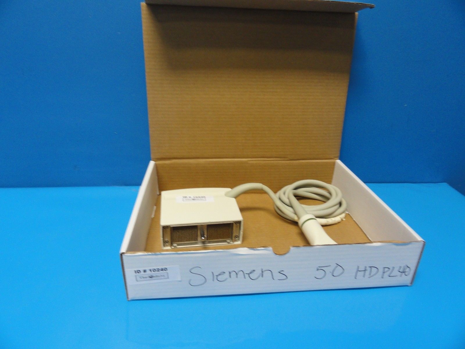 Siemens 5.0HDPL40 P/N 5259762-L0850 Ultrasound Probe for Sonoline Elegra (10240) DIAGNOSTIC ULTRASOUND MACHINES FOR SALE