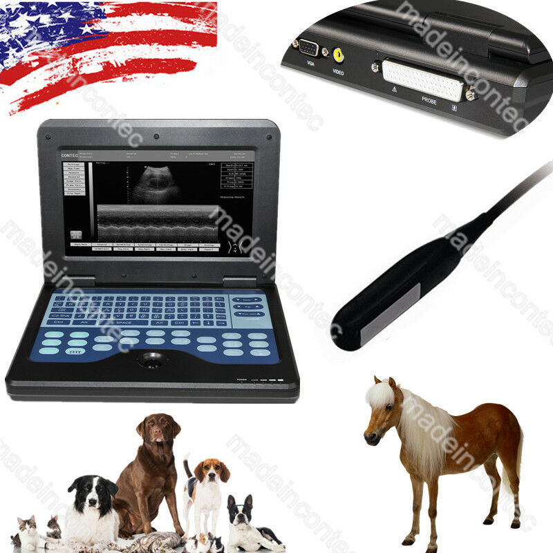 Veterinary Portable Ultrasound Scanner Machine cow/horse/Animal Use,7.5M Rectal 6945040100676 DIAGNOSTIC ULTRASOUND MACHINES FOR SALE