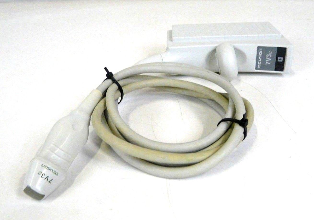 Acuson 7V3c Pediatric Cardiac Ultrasound Transducer w/ Case Medical DIAGNOSTIC ULTRASOUND MACHINES FOR SALE