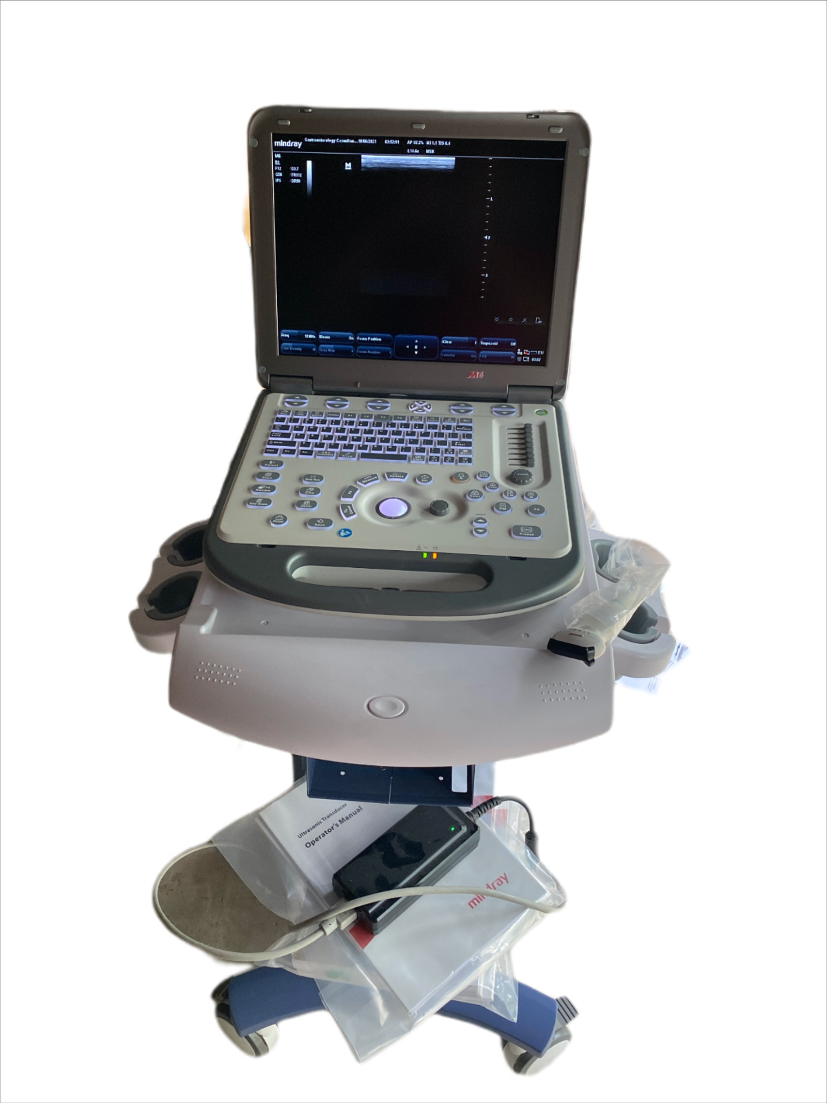 Mindray M6 Color doppler Ultrasound with 3 probes  2018 with cart DIAGNOSTIC ULTRASOUND MACHINES FOR SALE