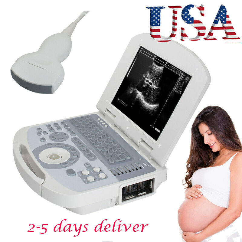 USA Medical Portable Full Digital Laptop Ultrasound Scanner System Convex probe DIAGNOSTIC ULTRASOUND MACHINES FOR SALE