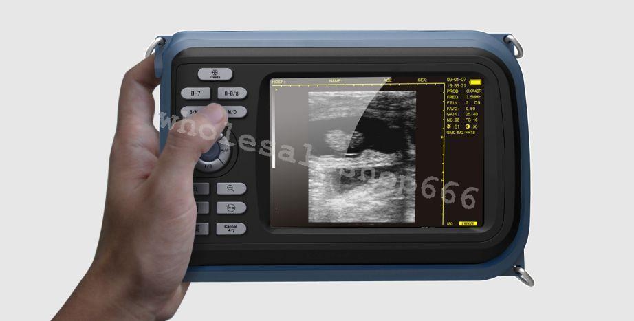 Portable Handheld Full Digital Ultrasound Scanner Machine+Transvaginal Probe NEW DIAGNOSTIC ULTRASOUND MACHINES FOR SALE