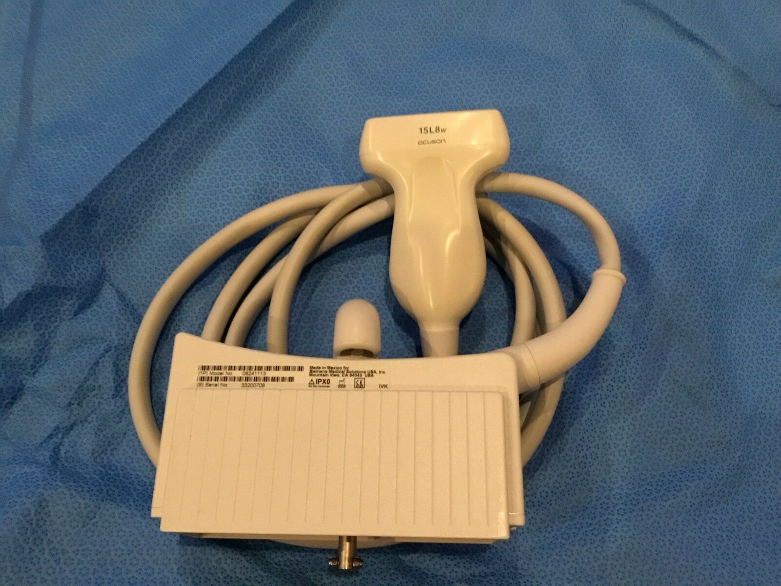 SIEMENS ACUSON 15L8w Ultrasound Transducer Probe DIAGNOSTIC ULTRASOUND MACHINES FOR SALE