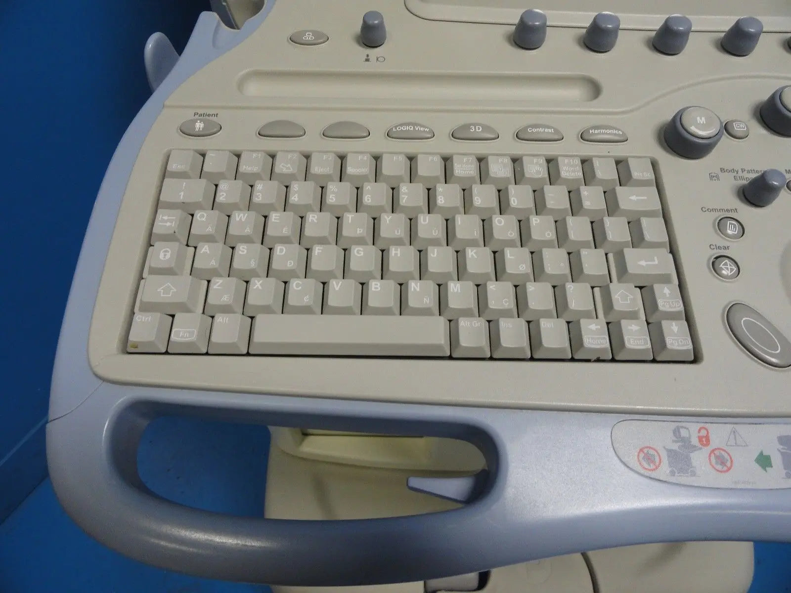 2003 GE LOGIQ 9 Ultrasound W/ Sony UP-895MD & Sony UP-D50 Printers (7255) DIAGNOSTIC ULTRASOUND MACHINES FOR SALE