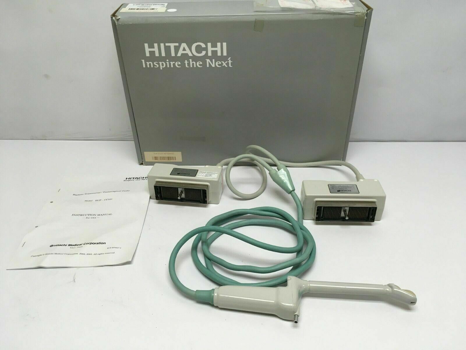 Hitachi EUP-CC531 Biplane Transrectal/Transvaginal Endocavity Ultrasound Probe DIAGNOSTIC ULTRASOUND MACHINES FOR SALE