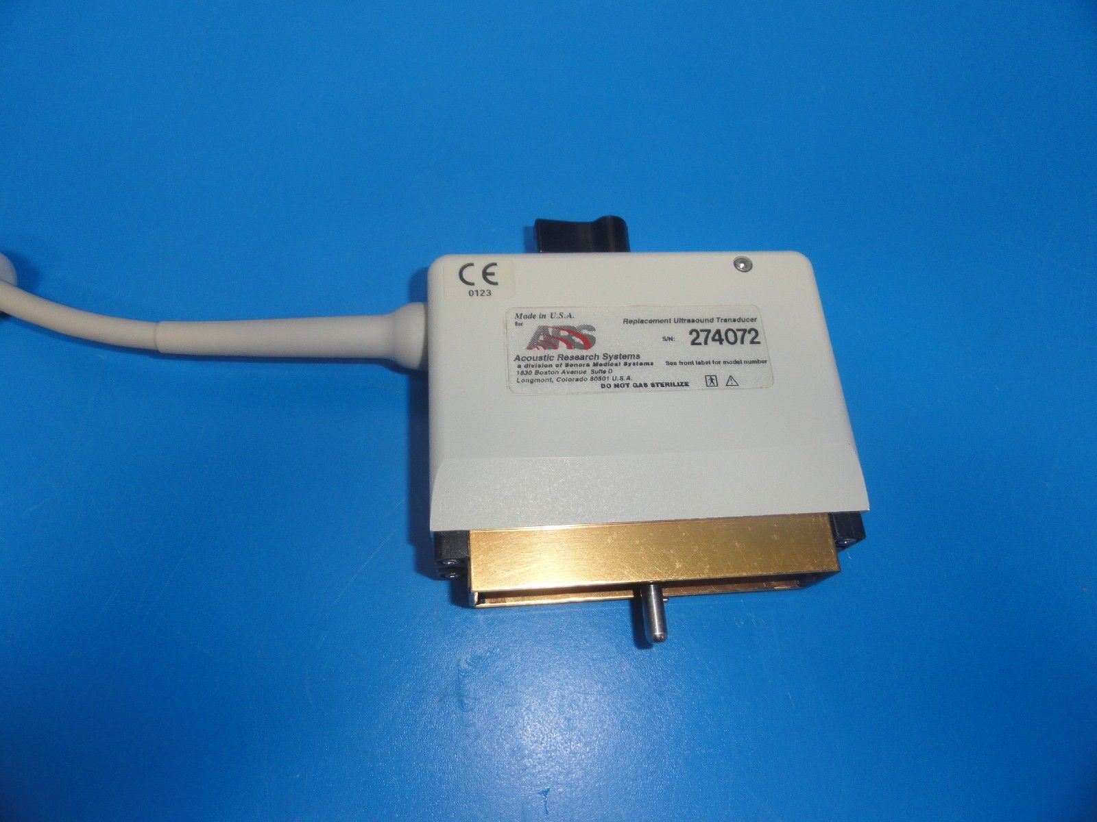 Sonora Medical  - Acoustic Research Systems ARS AC7431 Linear Array Probe (6344) DIAGNOSTIC ULTRASOUND MACHINES FOR SALE