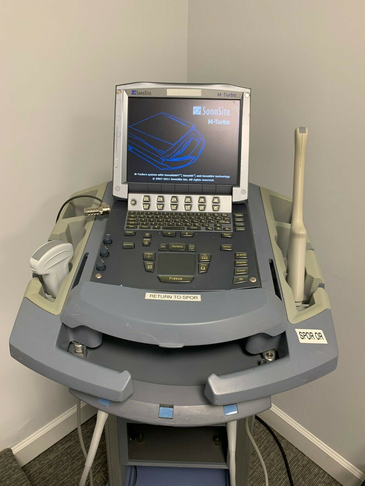 Sonosite M-Turbo Ultrasound System w/ 3 Probes DIAGNOSTIC ULTRASOUND MACHINES FOR SALE