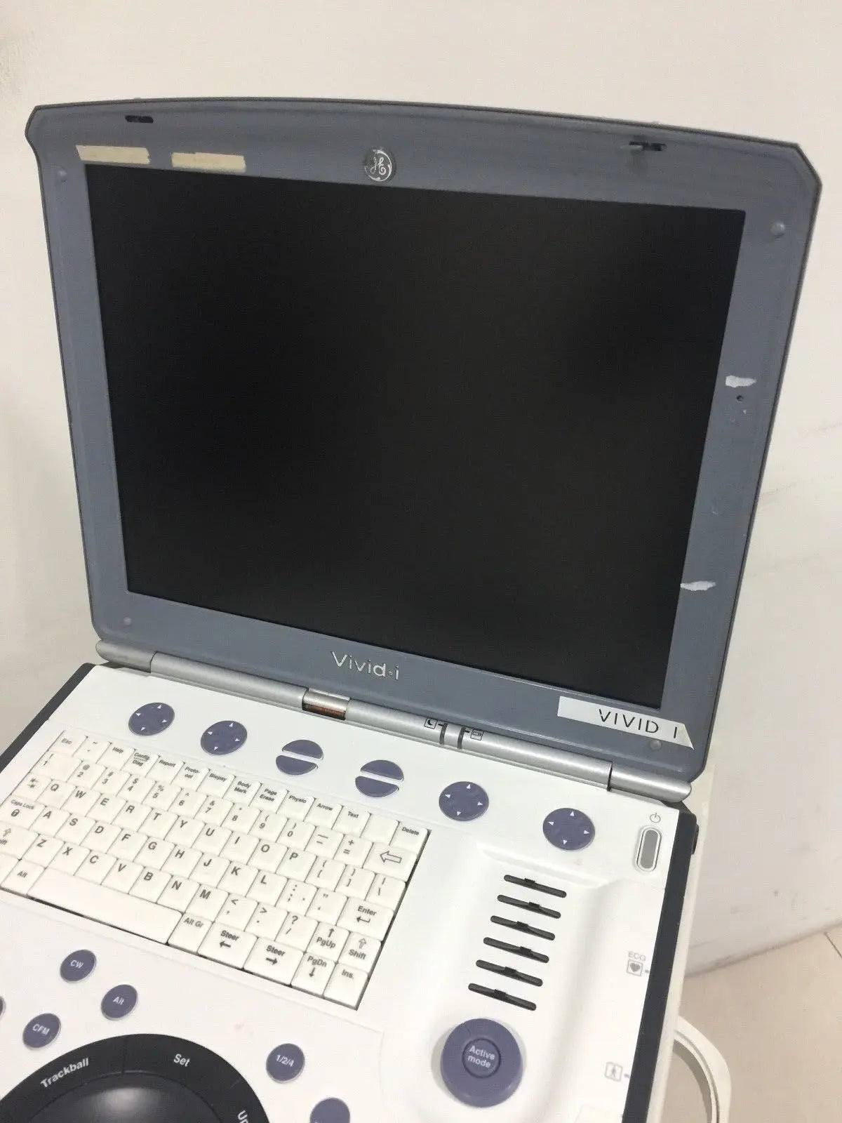 GE Vivid i Portable Ultrasound System used condition. DIAGNOSTIC ULTRASOUND MACHINES FOR SALE