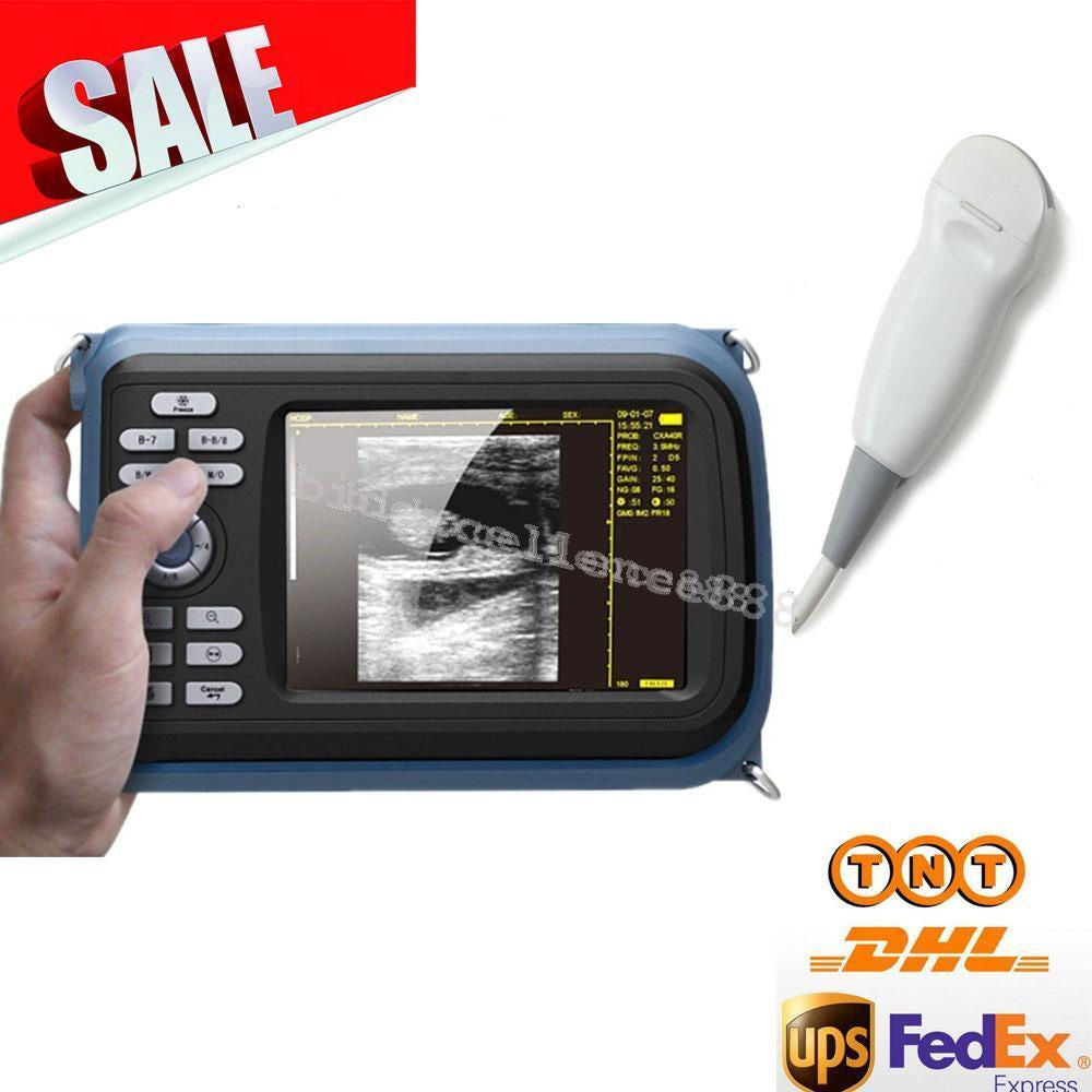 5.5 " Palmtop Ultrasound Machine Scanner Micro-convex Probe + Carry Box Human CE DIAGNOSTIC ULTRASOUND MACHINES FOR SALE