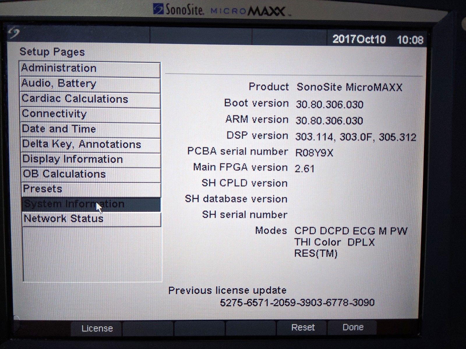 SONOSITE MICROMAXX 2007 W/1 PROBE HFL38e LINEAR PORTABL ULTRASOUND DIAGNOSTIC ULTRASOUND MACHINES FOR SALE