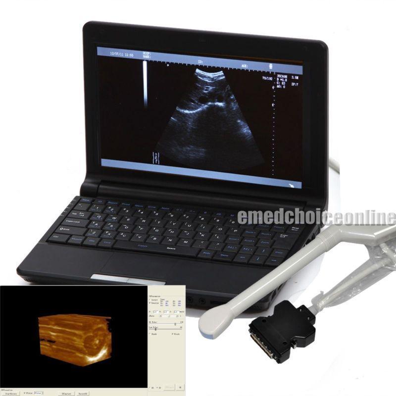 Full Digital Laptop Ultrasound Scanner scan system 6.5MHz transvaginal Probe CE 190891827180 DIAGNOSTIC ULTRASOUND MACHINES FOR SALE