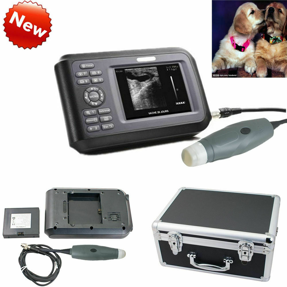 Portable Vet Digital Ultrasound Scanner Machine W Rectal Animal Horse Cow Sheep DIAGNOSTIC ULTRASOUND MACHINES FOR SALE