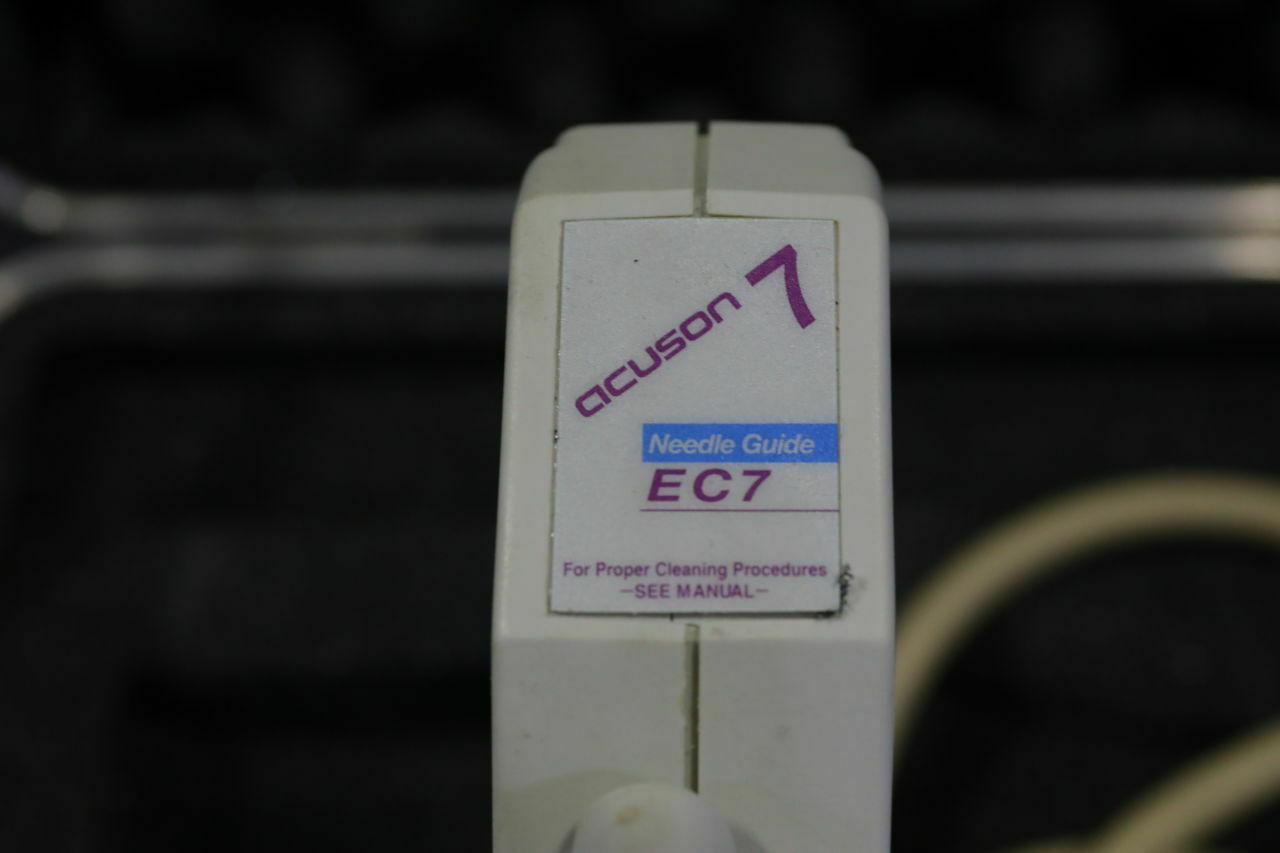 ACUSON EC7 Ultrasound Transducer WITH CASE DIAGNOSTIC ULTRASOUND MACHINES FOR SALE