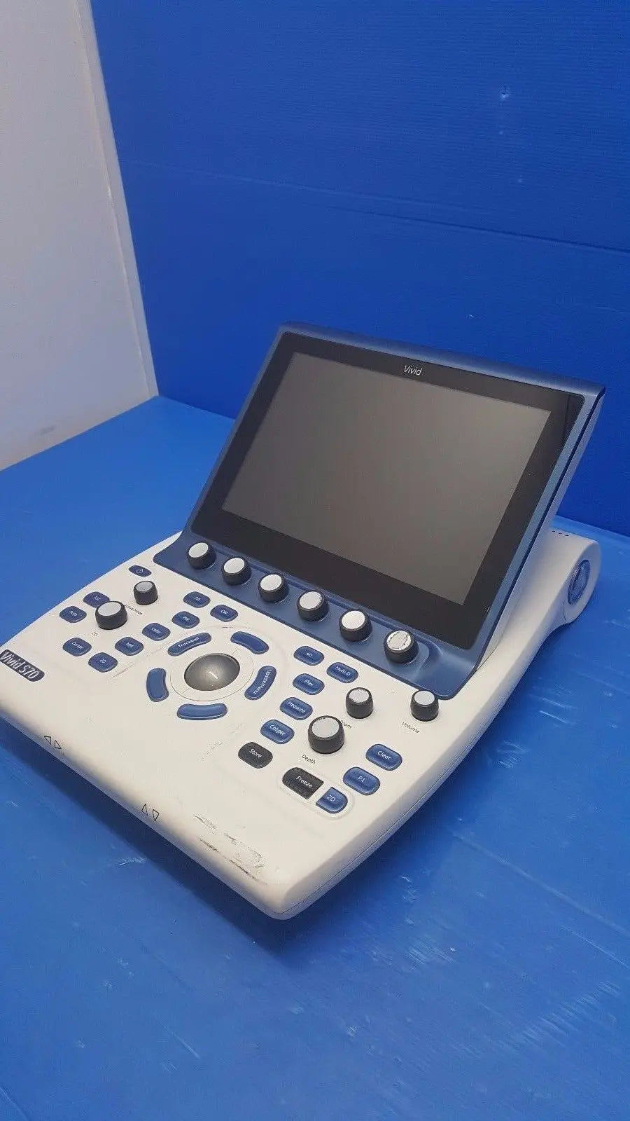 GE VIVID S60/S70 Ultrasound System Keyboard P/N 5460319 w/ Touchscreen Assy DIAGNOSTIC ULTRASOUND MACHINES FOR SALE