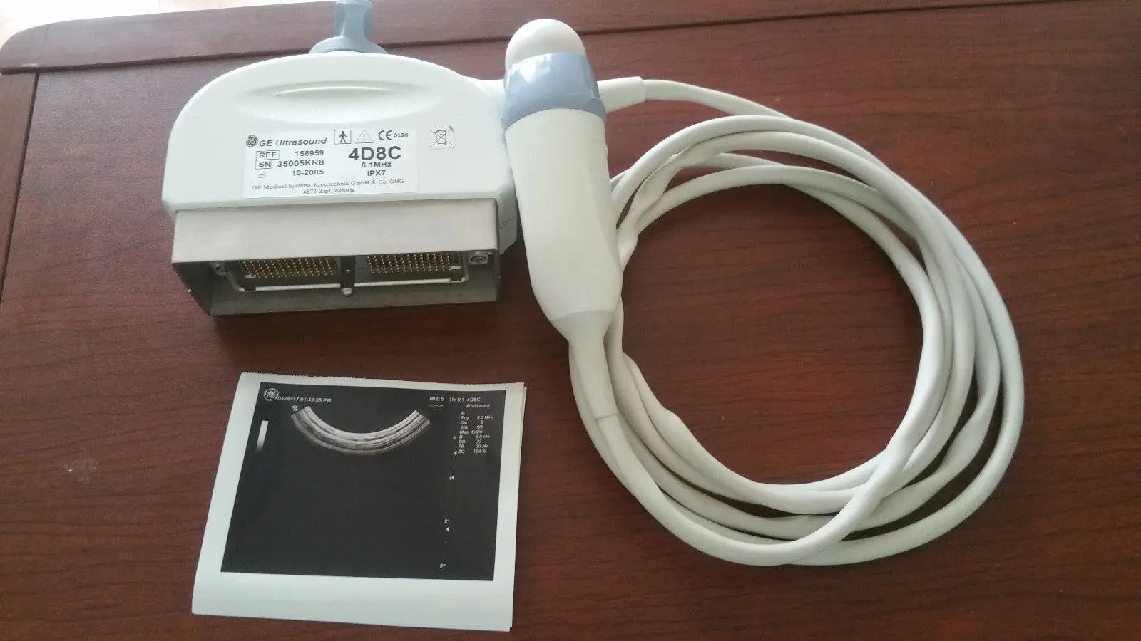 GE 4D8C  Convex 4D  Ultrasound Transducer Probe DIAGNOSTIC ULTRASOUND MACHINES FOR SALE