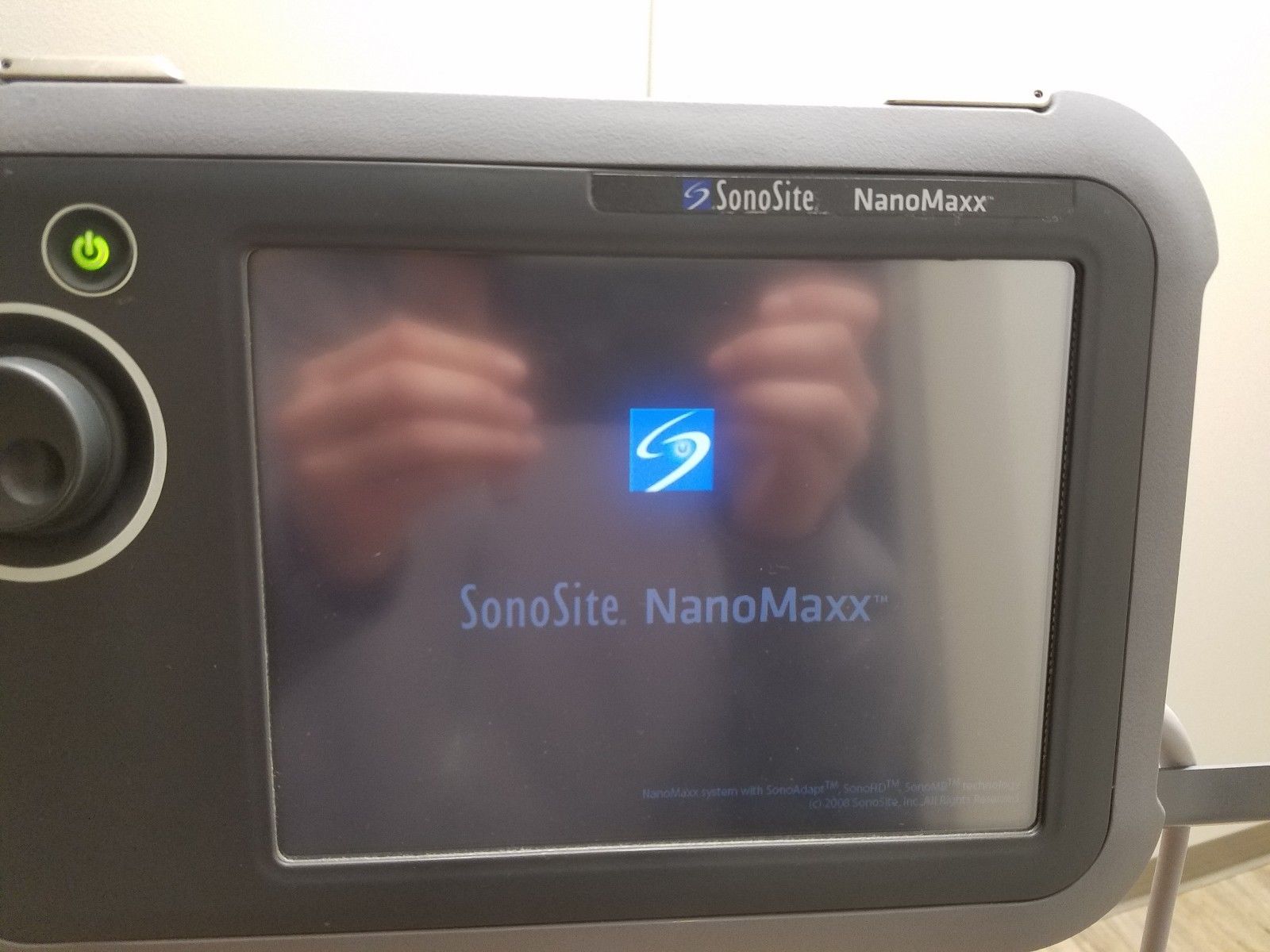 Sonosite Nanomaxx Portable Ultrasound with 2 Transducers and V-Universal stand DIAGNOSTIC ULTRASOUND MACHINES FOR SALE