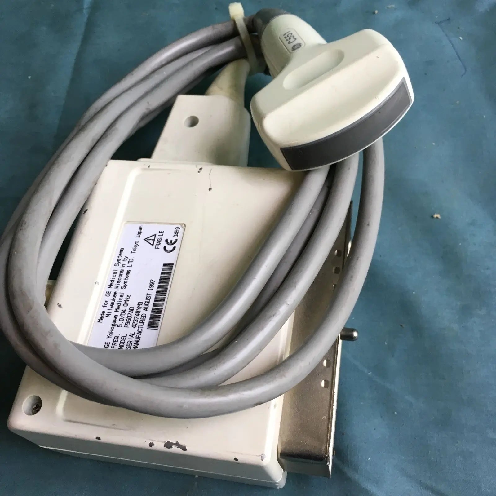 GE YOKOGAWA C551 Ultrasound Transducer Probe, Model P9607AD DIAGNOSTIC ULTRASOUND MACHINES FOR SALE