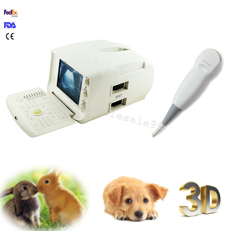 Fast 10.1''Digital LCD Ultrasound Scanner For Animal Hospital,Micro-convex Probe DIAGNOSTIC ULTRASOUND MACHINES FOR SALE