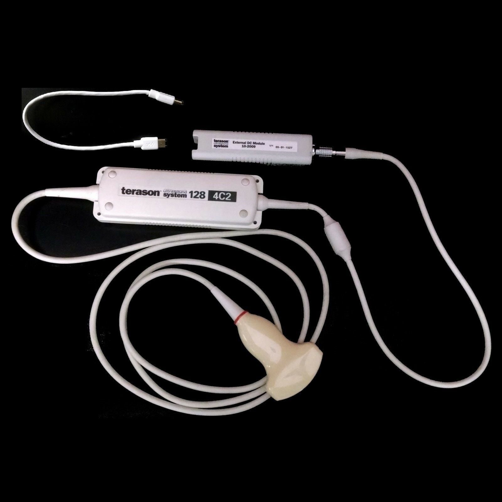 Teratech Terason 128 4C2 Convex Ultrasound Transducer Probe For Terason 2000 DIAGNOSTIC ULTRASOUND MACHINES FOR SALE