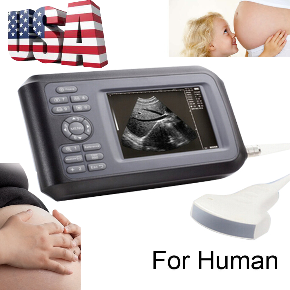 5.5inch Portable Ultrasound Scanner/Machine Digital+Convex Transducer Human Use DIAGNOSTIC ULTRASOUND MACHINES FOR SALE