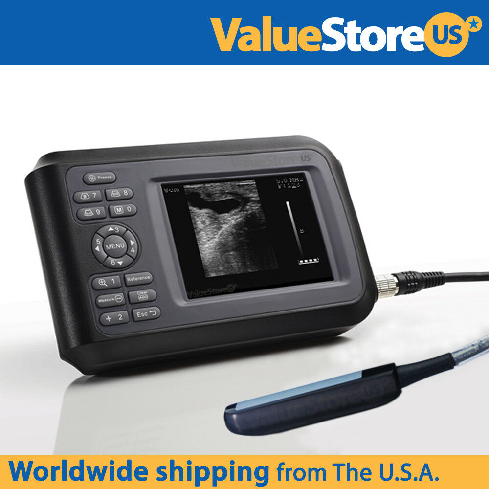 Ultrasound Machine with 7.5 MHz Rectal Probe for Large Animals - Veterinary Use DIAGNOSTIC ULTRASOUND MACHINES FOR SALE