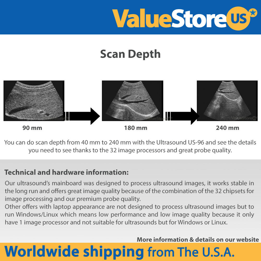 Ultrasound Veterinary Scanner with Convex Probe for Small and Large Animals. DIAGNOSTIC ULTRASOUND MACHINES FOR SALE