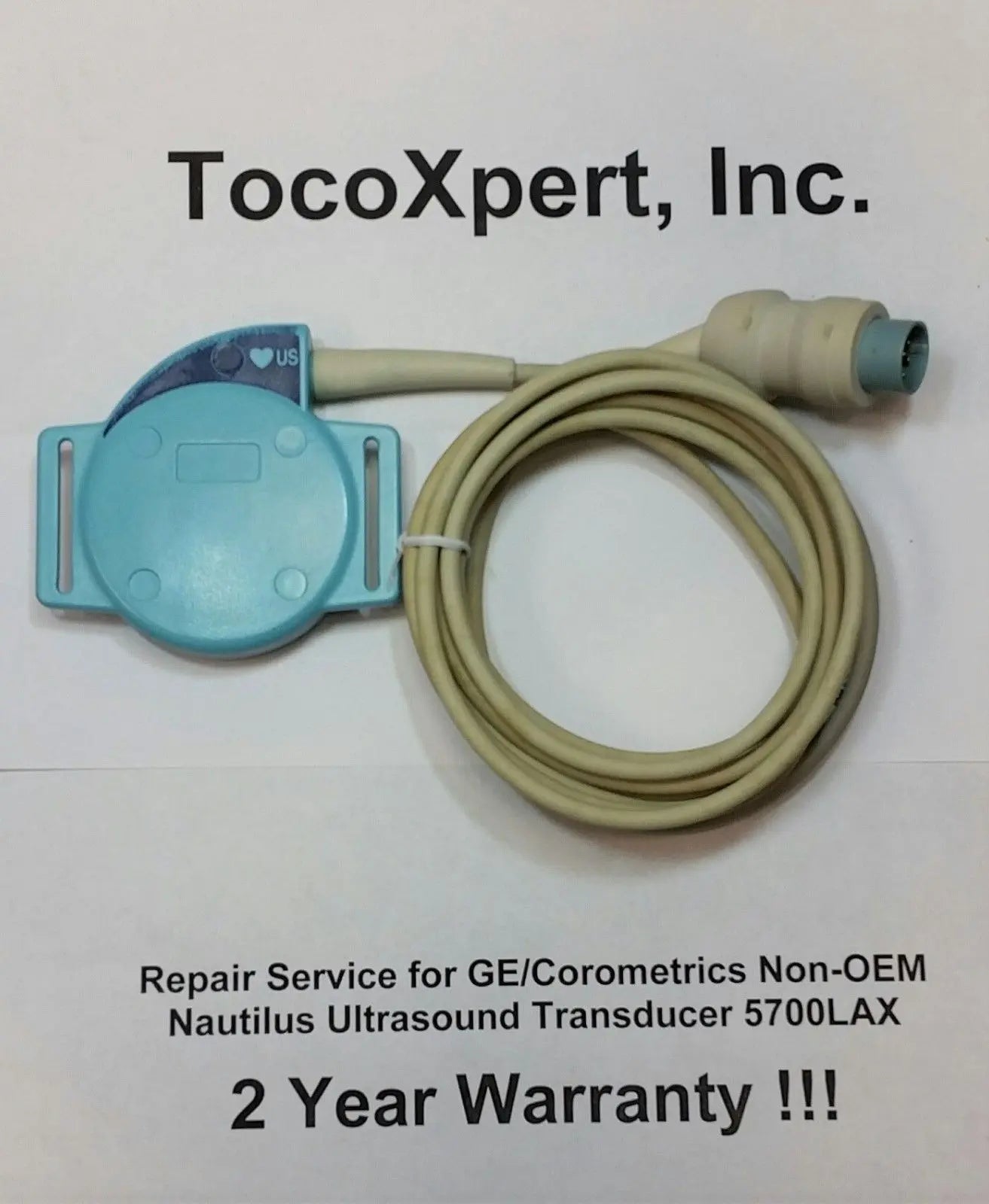 Corometrics 5700LAX Nautilus Ultrasound Transducer $45 ultimate 2 Year Warranty DIAGNOSTIC ULTRASOUND MACHINES FOR SALE