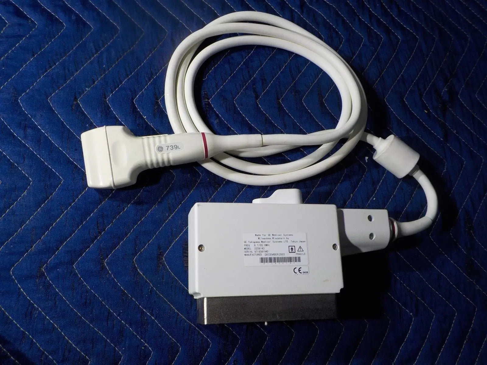 GE 739L Ultrasound Probe Model 2259143 DIAGNOSTIC ULTRASOUND MACHINES FOR SALE