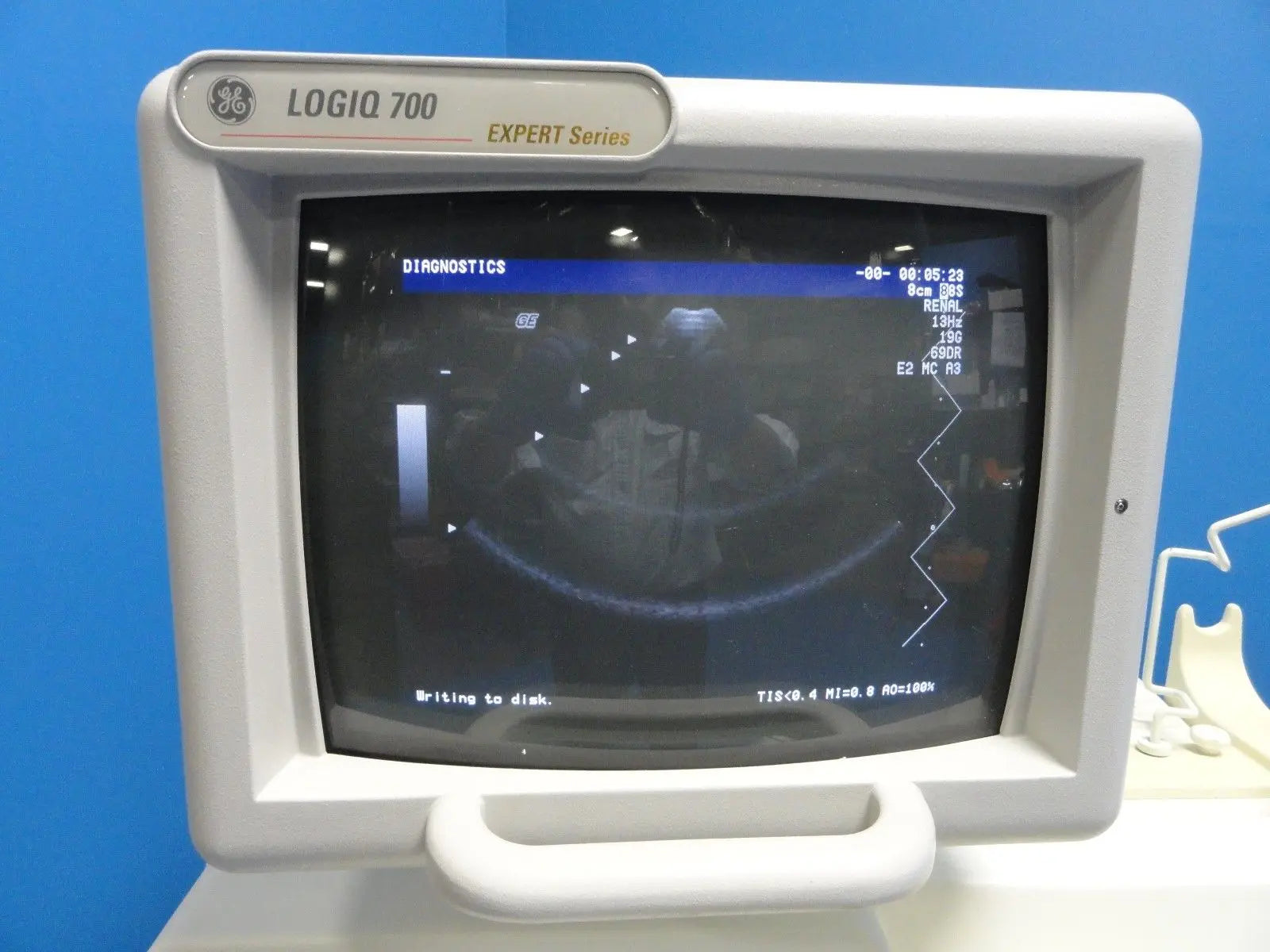 GE 8S P/N 2266327 Cardiac Sector Ultrasound Probe W/ Hook For GE Logiq 700(8525) DIAGNOSTIC ULTRASOUND MACHINES FOR SALE