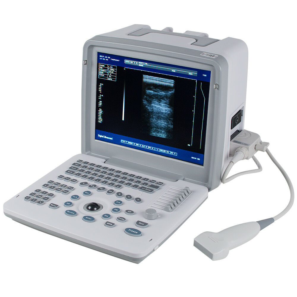 Portable Ultrasound Scanner Machine Convex Linear  2 Transducer +3D Free DIAGNOSTIC ULTRASOUND MACHINES FOR SALE