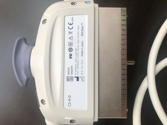 GE C2-9-D Ultrasound Probe/Transducer - BIOMED TESTED - FREE GROUND SHIPPING DIAGNOSTIC ULTRASOUND MACHINES FOR SALE