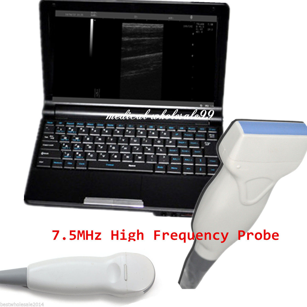 Laptop Ultrasound Scanner Ultrasonic Machine Micro-Convex linear 2 Probes 3D 190891794482 DIAGNOSTIC ULTRASOUND MACHINES FOR SALE