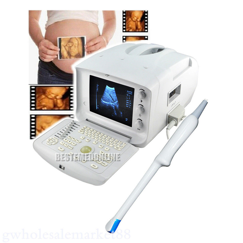 Portable Machine Digital Ultrasound Scanner Transvaginal Probe -PC 3D Software 190891732514 DIAGNOSTIC ULTRASOUND MACHINES FOR SALE