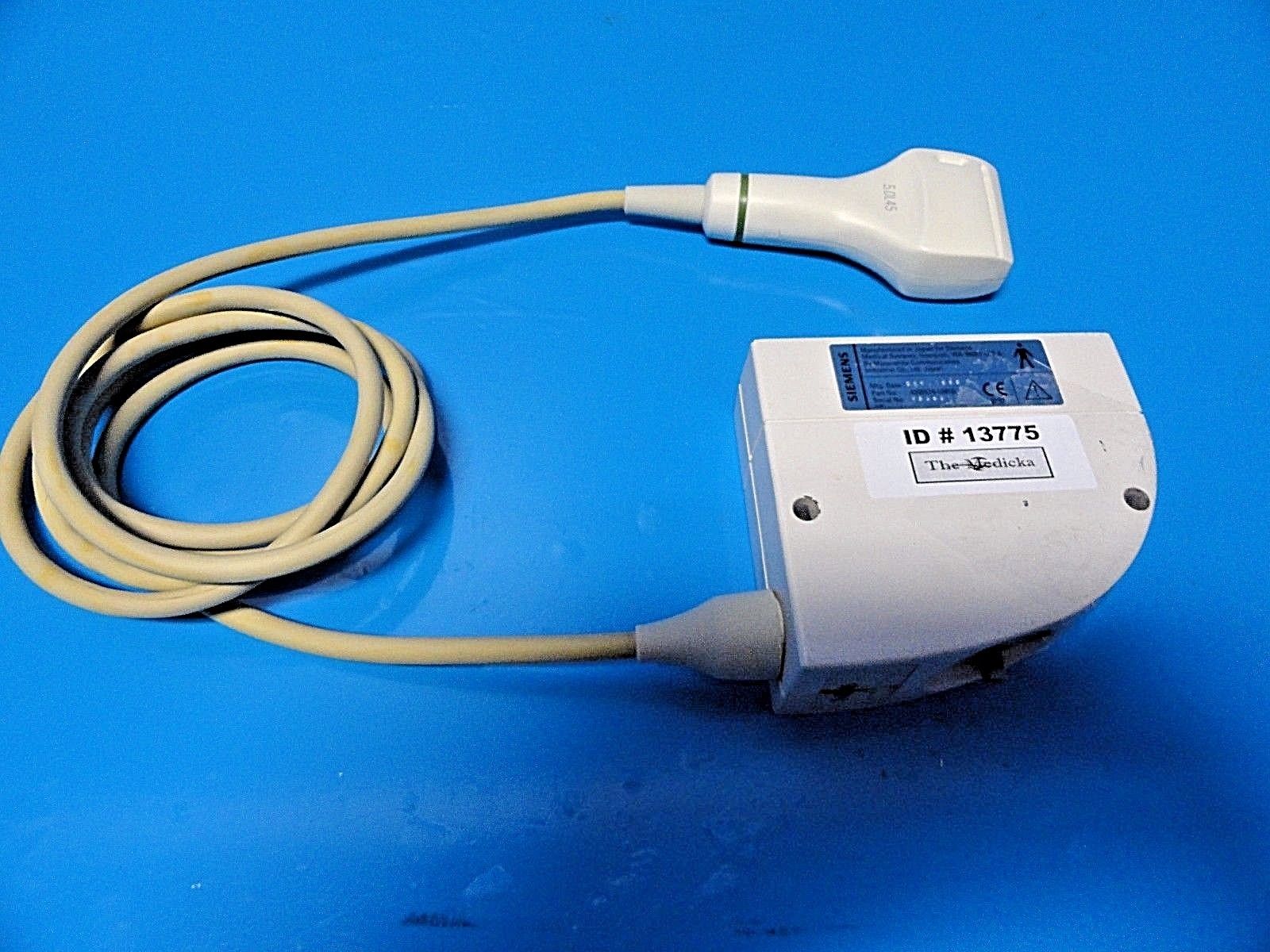 Siemens 5.0L45 Linear Array Probe for Sonoline Omnia / Versa Pro / Plus ~13775 DIAGNOSTIC ULTRASOUND MACHINES FOR SALE