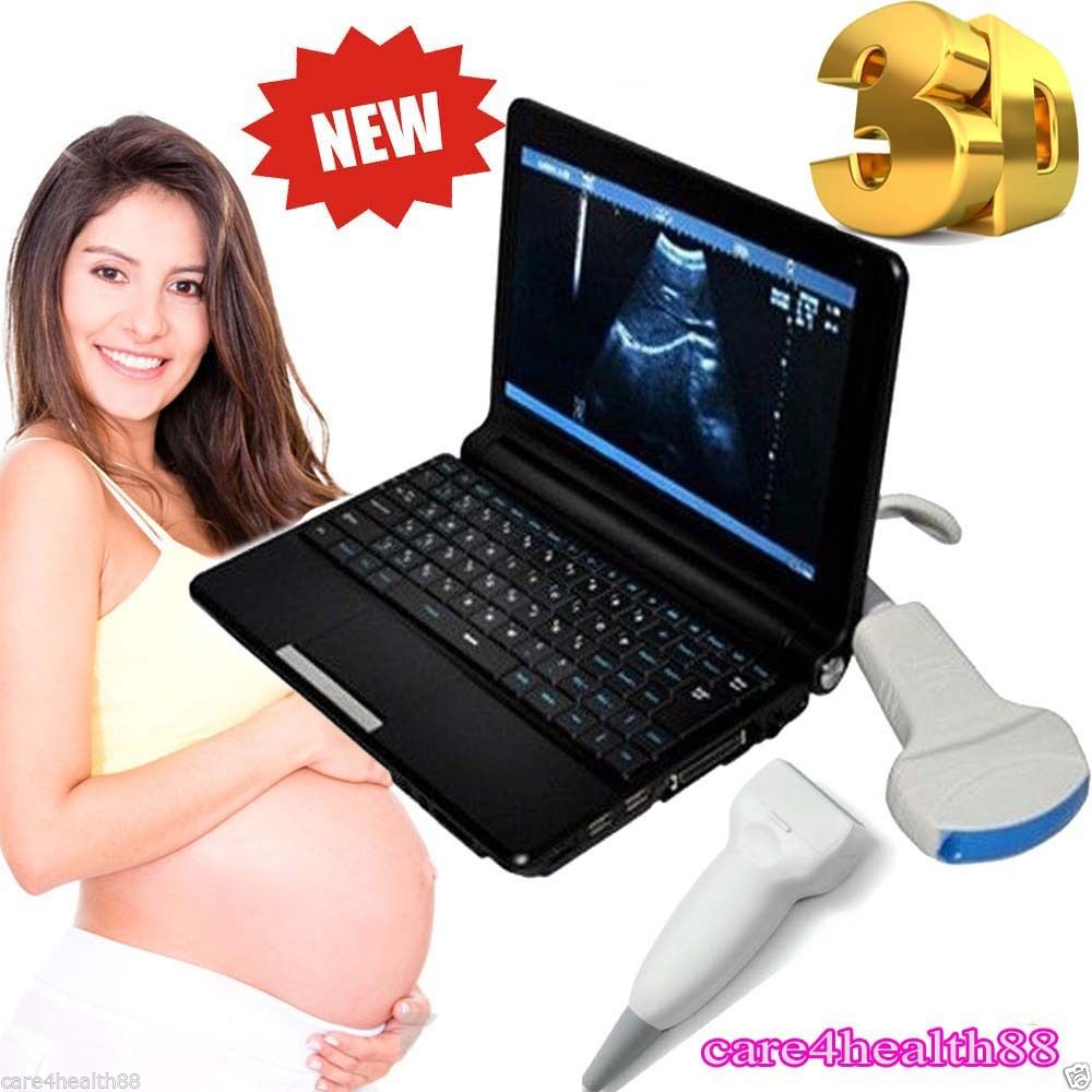 Set 2 Probe Laptop 3D Digital Ultrasound Scanner Machine Convex + Linear Probe 190891802316 DIAGNOSTIC ULTRASOUND MACHINES FOR SALE